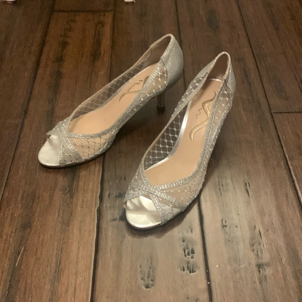 Nina Sliver Heels